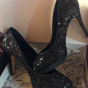 Sparkly White House Black Market Shoes